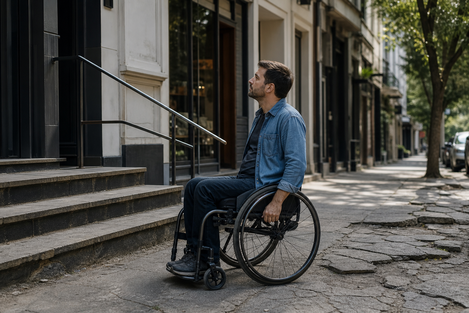 Quando a Cidade Impede o Caminho: Acessibilidade é Sobre Pessoas, Não Apenas Rampas